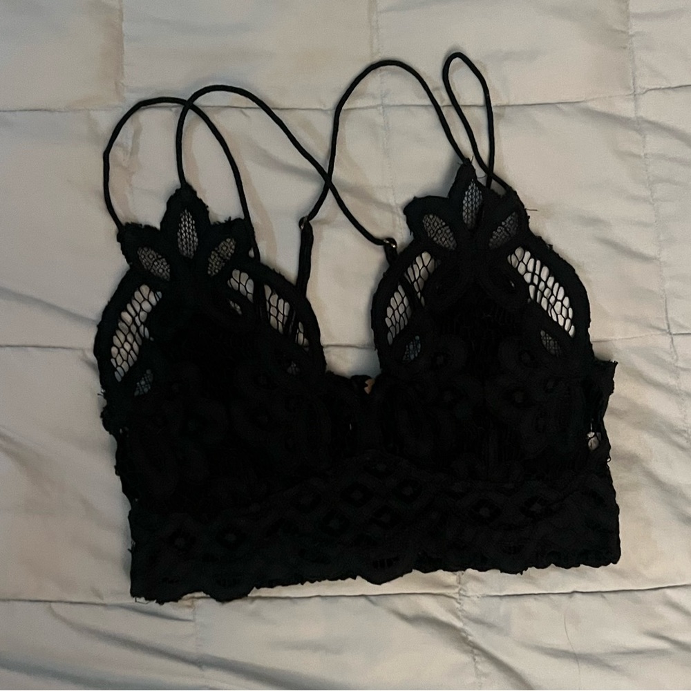 Free People FP One Adella Bralette Black - Picture 3 of 5